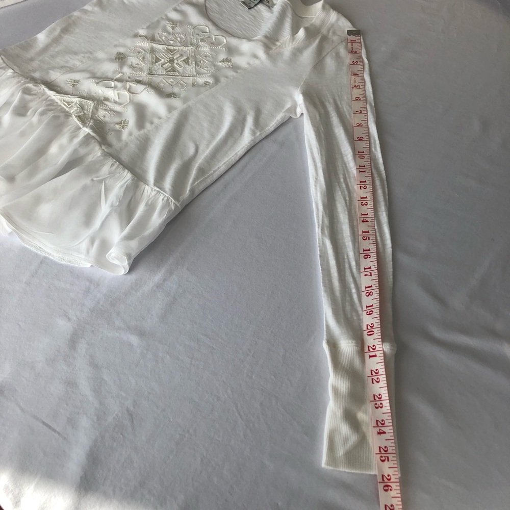 American Rag Embroidered Top Small - Picture 5 of 7